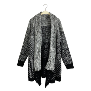 Nuovo stile moda <span class=keywords><strong>caldo</strong></span> maglione lavorato a maglia modello plus size manica lunga donna top <span class=keywords><strong>cardigan</strong></span> a punto aperto - Product Image 1