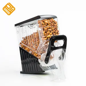 Пластиковый гравитационный диспенсер кофейных зерен для продажи