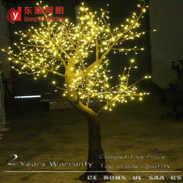 Outdoor Party Holiday Decoration Light Artificial Led Twig Birch Branch Tree