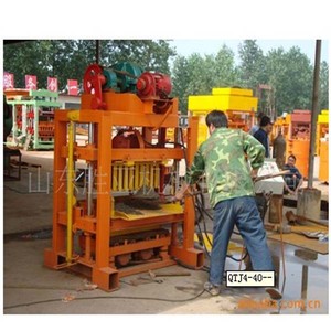 Mesin Pembuat Bata Semi Otomatis Qtj4-40 Dijual Pabrik - Product Image 6