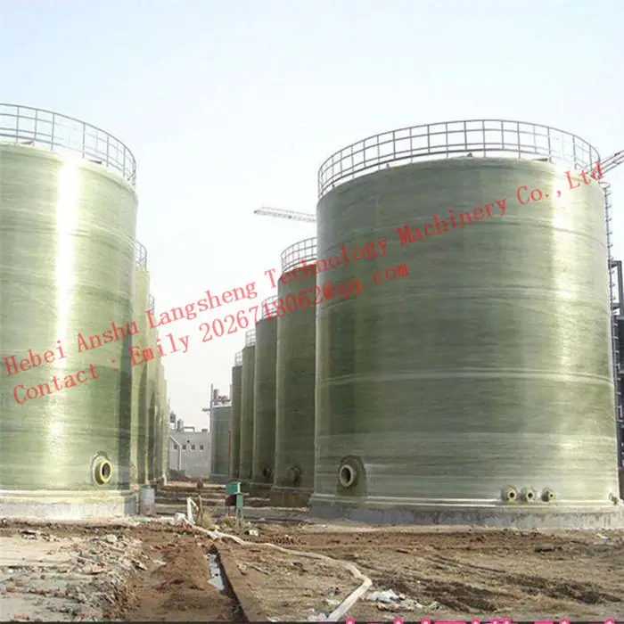 FRP septic tank for sewage treatment/septic tank widely used in toilet waste water treatment, FRP and UPR tank