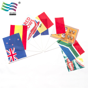 Country polyester flags the hand for the Cup FIFA's Mundo - Product Image 1