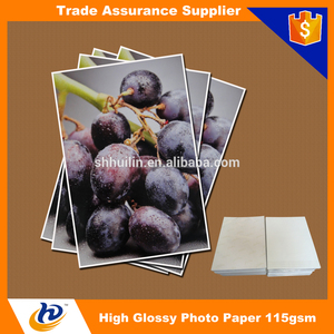 Papier de <span class=keywords><strong>photo</strong></span> à jet d’encre brillant rc de résistance à l’eau meilleure qualité pour mini laboratoire - Product Image 3