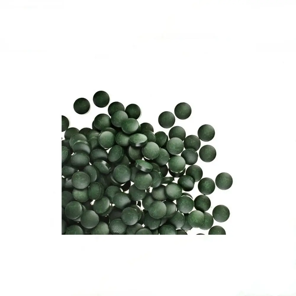 High Quality 100% Pure Organic Spirulina 65% Protein Powder Calcium Effervescent Tablets