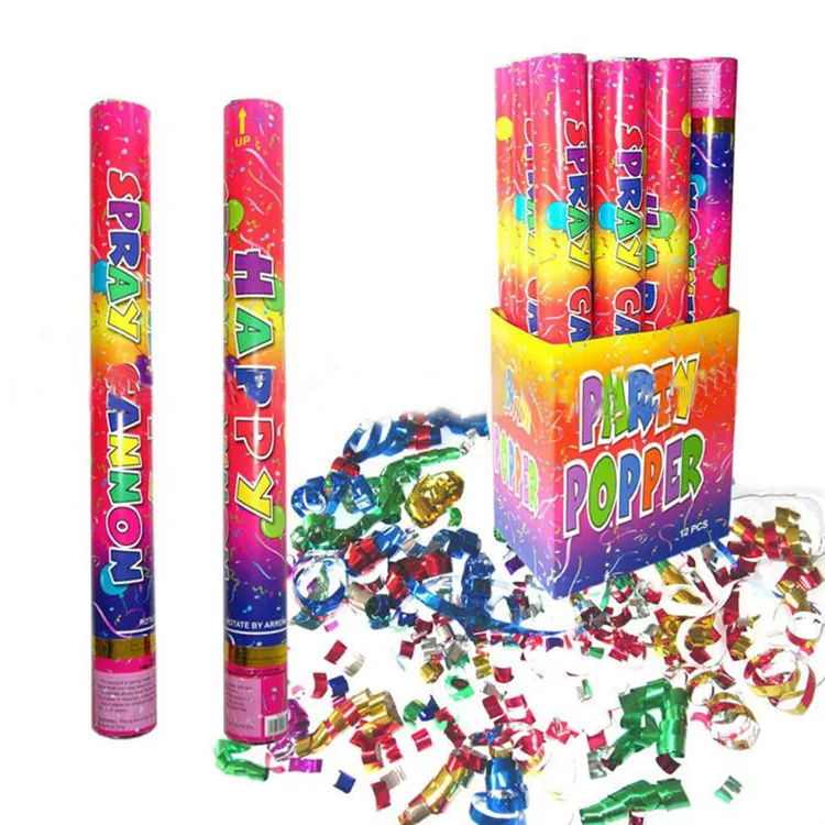 Top Push Pop Confetti Cannon