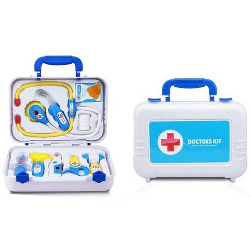 Pretend Play Sound Light Family Doctor Toy Set For Kids