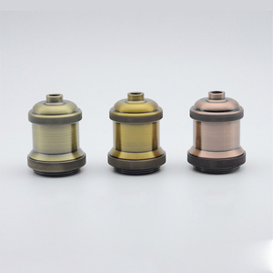 Douille de lampe vintage en aluminium moulé sous pression sans interrupteur, support de lampe E26/E27 pour <span class=keywords><strong>ampoule</strong></span> Edison - Product Image 6