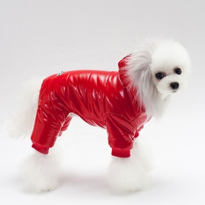 2022 new cute design super warm <strong>dog</strong> <strong>coat</strong> <strong>waterproof</strong> four <strong>legs</strong> <strong>dog</strong> jumpsuit <strong>coat</strong> clothes winter pet clothes - Product Image 1