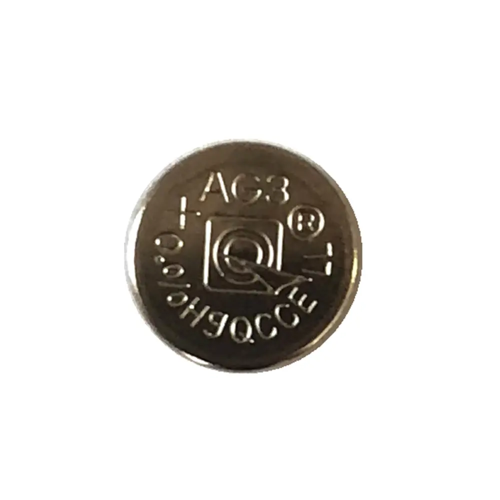 1.5v 75mah Ag10 L1130 / L1131 Pile Bouton alcaline Pour Montre