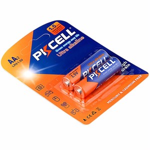 Pkcell marca 1.5v batteria primaria a secco ultra alcalina LR6 AA AM3 giocattoli telecomando