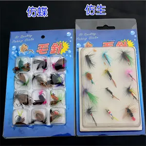 Fly Fishing Trout Salmon Dry Fish Hook Lures