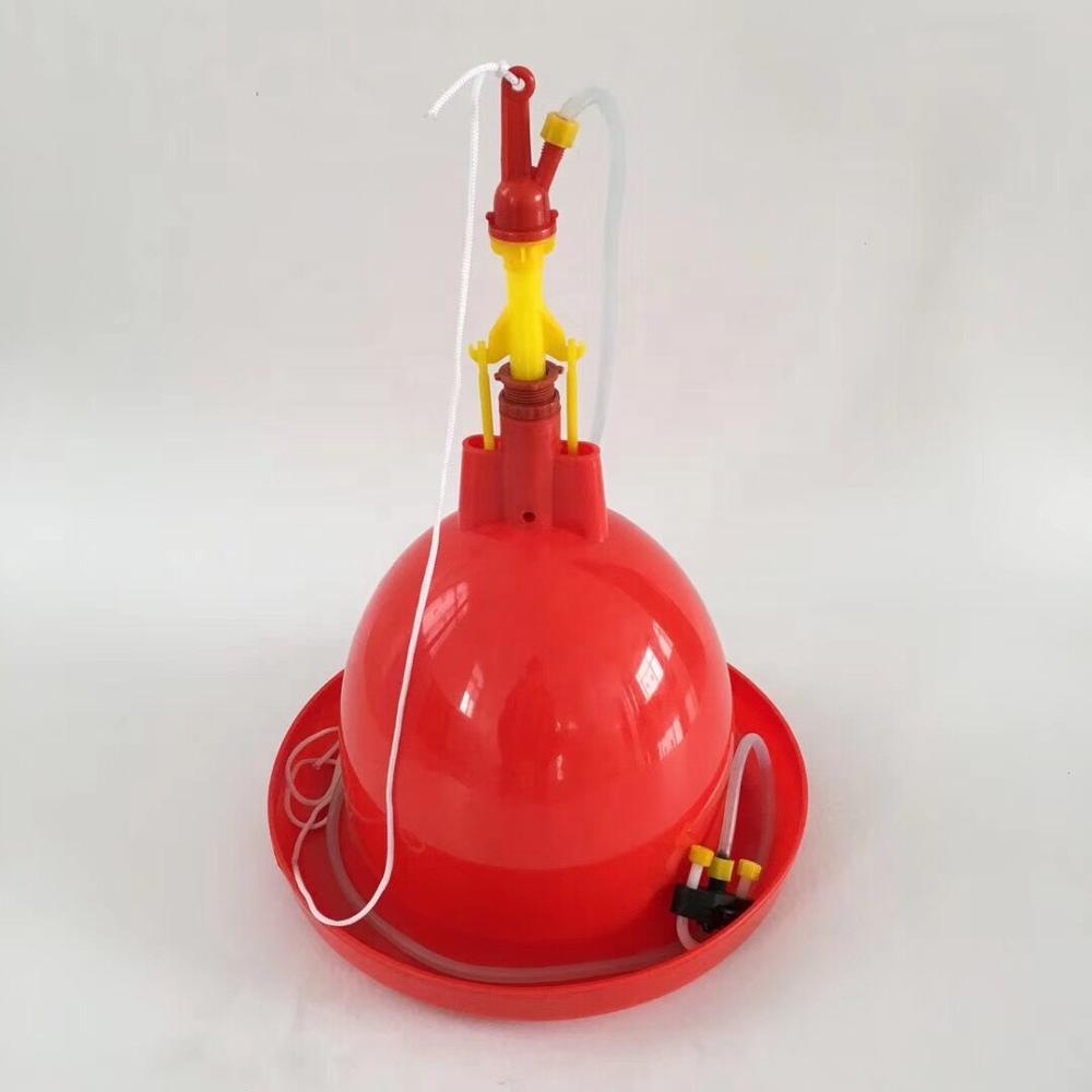 Поилка-колокольчик пластиковая автоматическая для кур, поилка и кормушка, оптовая продажа, оборудование для птицеводства