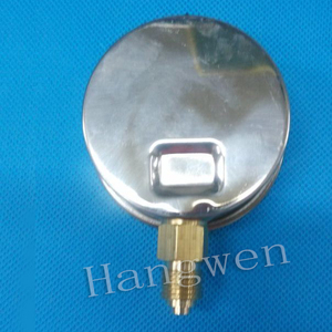 Boîtier en ACIER INOXYDABLE rempli d'huile de glycérine <span class=keywords><strong>manomètre</strong></span> utiliser sans <span class=keywords><strong>oxygène</strong></span> - Product Image 2