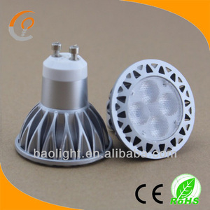 Directamente reemplazar la lámpara halógena de 5 w <span class=keywords><strong>gu10</strong></span> led dimmable de 120 volts blanco ra80 - Product Image 1