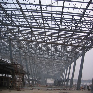 Structure de toit en ossature spatiale, usine de structures en acier de Chine, conception moderne de hangar de stockage métallique pour parking, jardin, stockage de charbon et centrale électrique - Product Image 1