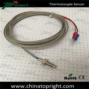 <span class=keywords><strong>K</strong></span> <span class=keywords><strong>tipo</strong></span> PT100 sensor tempertura 2 cables <span class=keywords><strong>termopar</strong></span> para la estufa de gas del surtidor de china - Product Image 5