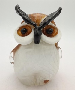 Couleur En Verre Soufflé À la Main Hibou pour Cadeau De Noël - Product Image 5
