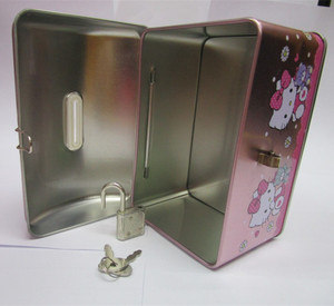 Piggy Bank/kids Tin Can <strong>Treasure</strong> <strong>Box</strong>/coin <strong>Box</strong> - Product Image 4