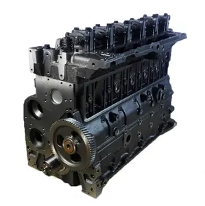 บล็อกกระบอก4D95 6D107E 6D114E 6D102E เครื่องยนต์บล็อกยาวสำหรับ Harga Baru Komatsu Pc200ชิ้นส่วนรถขุด