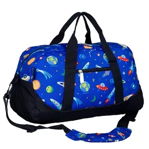Fashion Pattern Cheap Duffle Overnight Bag Kids Travel Bag