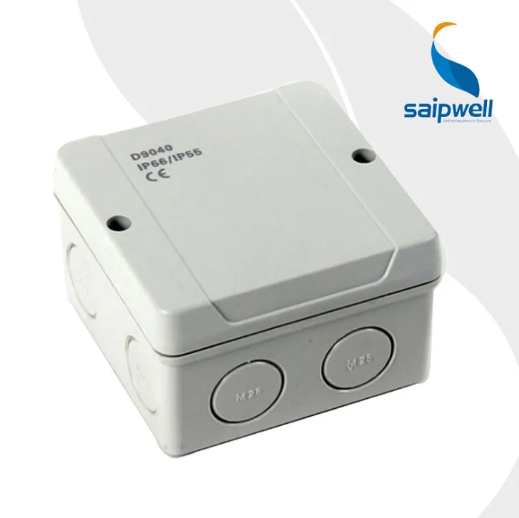 SAIP/SAIPWELL 88*88*53mm impermeable personalizado Motor eléctrico de la caja de terminales