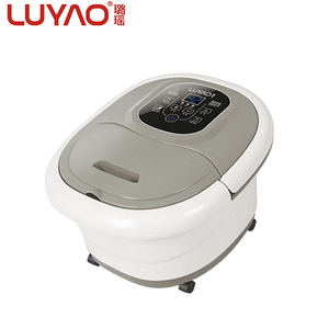 LUYAO LY-230A elektrisches Fußbad-Waschbecken Smart beheizte Blasen rollen massage maschine Großes gezieltes Fuß massage gerät - Product Image 4
