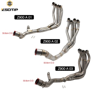 Nuevo Sistema de tubo de escape de motocicleta de acero inoxidable de 51mm para <span class=keywords><strong>Z900</strong></span> 2017 <span class=keywords><strong>2018</strong></span> - Product Image 5