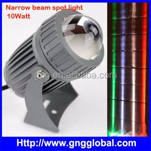 Alta calidad LED fuente de luz 1-5 grado 10w Epistar/Edison pequeño haz estrecho LED reflector al aire libre - Product Image 2