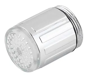 キッチン洗面器温度センサー自動7色水LED蛇口タップ
