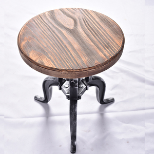 Taburetes de <span class=keywords><strong>Bar</strong></span> de lujo y taburete de <span class=keywords><strong>bar</strong></span> de comedor Taburete de metal de madera - Product Image 3
