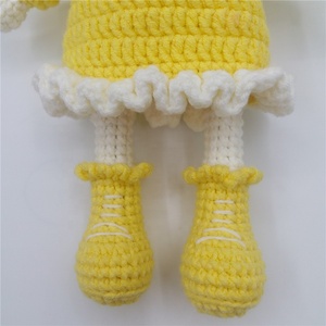 Decorazione per Cameretta, Giocattolo Organico all'Uncinetto per Neonati, Bambola Imbottita, Coniglietto Pasquale Amigurumi - Product Image 6