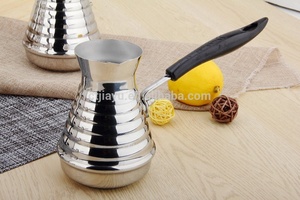 Calentador de <span class=keywords><strong>café</strong></span>, taza de leche de acero inoxidable con asa, 6 unidades - Product Image 3