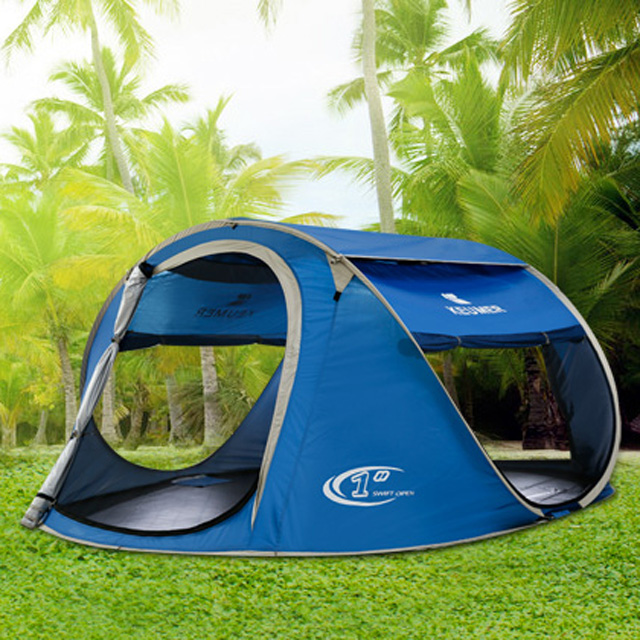 KEUMER 3-4 Personen Pop-up Zelt fr Strand, Camping & Outdoor