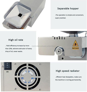 La mejor calidad Mini hogar usando la máquina de la prensa del aceite de semilla de girasol - Product Image 3