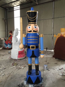 Statue de <span class=keywords><strong>casse</strong></span>-<span class=keywords><strong>noisette</strong></span> en résine fibre de verre, grande taille de vie royale, sculpture de <span class=keywords><strong>dessin</strong></span> <span class=keywords><strong>animé</strong></span>, pour décoration de noël - Product Image 2