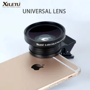 XILETU Universal Mobile 카메라 Lens Fish 눈 & Wide Angle & Macro Clip Lens 대 한 iPhone