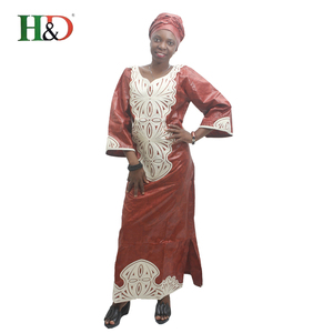 H & d hot selling high quality cheap OEM fashion match costume African wedding dresses girls - Product Image 1