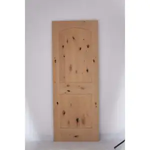 Interior comercial pine porta de madeira sólida para apartamento