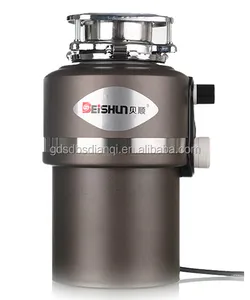 Stainless steel hotel kitchen restaurant food waste shredder disposer, garbage disposal, waste disposal with CE