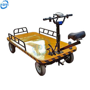 Precio de Carro de Carga Plano Eléctrico para Transporte en Almacén - Product Image 1