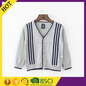 Enfants de moins de dans ouverture bouton zip sous le manteau ourson broderie heurter l’enfant pull couleur - Product Image 5