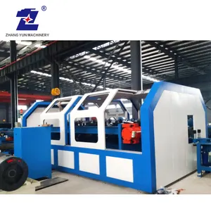 Mesin Pengolahan Profil Logam Otomatis Bentuk T, Jalur Produksi Rel Pemandu Lift dengan Mesin Ketam