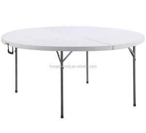 1.52m 5ft <strong>Small</strong> Plastic Folding Round <strong>Table</strong>, Cheap Outdoor Folding Round <strong>Table</strong>, <strong>Garden</strong> <strong>Table</strong> (HQ-ZY152) - Product Image 2
