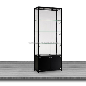 Atacado de fábrica varejo loja joias vidro showcase e tamanhos diferentes e estilos de exibição pode ser personalizado - Product Image 3