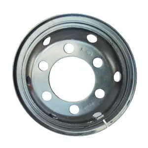 Roues de Semi-camion en acier, accessoires inclus, couleur Chrome, 6.00-16 pouces, offre spéciale