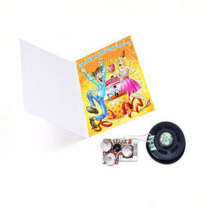 Tarjetas de Felicitación Musicales Electrónicas Únicas Personalizadas, <span class=keywords><strong>Circuitos</strong></span> Impresos y Flores, Tipo Libro - Product Image 6