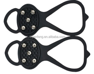 <span class=keywords><strong>Crampons</strong></span> de traction Offre Spéciale Ice Walk <span class=keywords><strong>Crampons</strong></span> 5 goujons en acier pour chaussures et bottes Raquette à neige Essentiel - Product Image 1