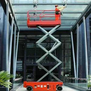 Charging Battery Powered Mobile Scissor Lift Automatic Scissor Lifting Platform販売のため