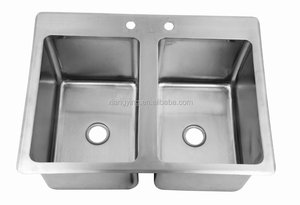 Lavello da <span class=keywords><strong>Cucina</strong></span> Doppio in Acciaio Inox 304 di Alta Qualità, Approvato NSF, da Incasso per Uso Commerciale - Product Image 3