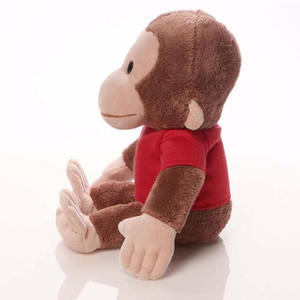 LOGO personalizzato curioso peluche animali di peluche giocattolo per bambini - Product Image 3